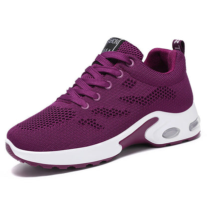 Damen Sneaker Sport Mesh Leicht Dämpfung
