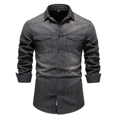 Herren Karohemd Slim Fit Modern mit Brusttasche - BerlinGlamour
