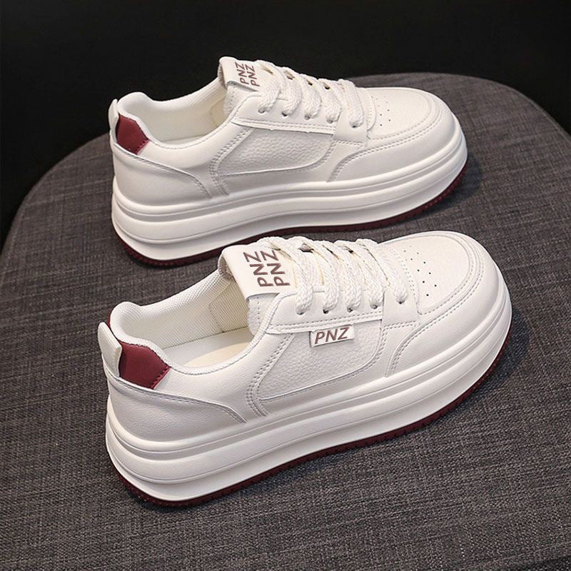 Damen Sneaker Plattform Schuhe Dämpfend Modern