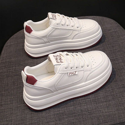 Damen Sneaker Plattform Schuhe Dämpfend Modern