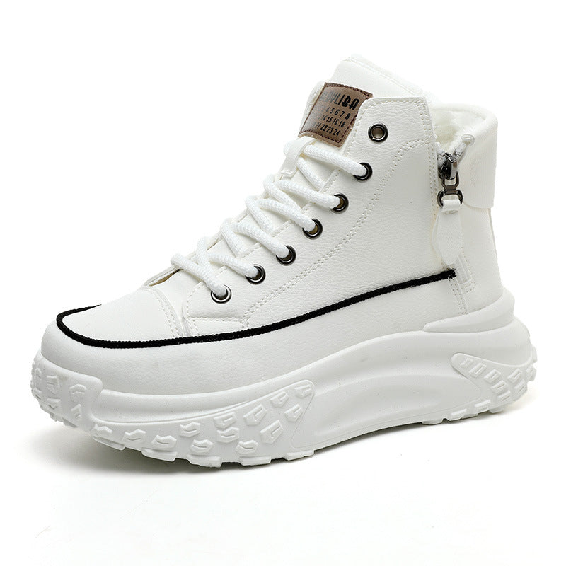 Damen Sneaker Hoch Frauen Sportschuh Bequem