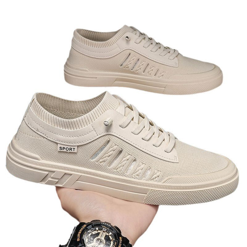Damen Sneaker Sportlich Modisch Weiße Einsätze