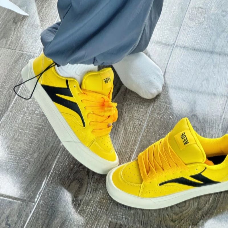Damen Sneaker Trendy Schnürschuhe Sportlich Mode