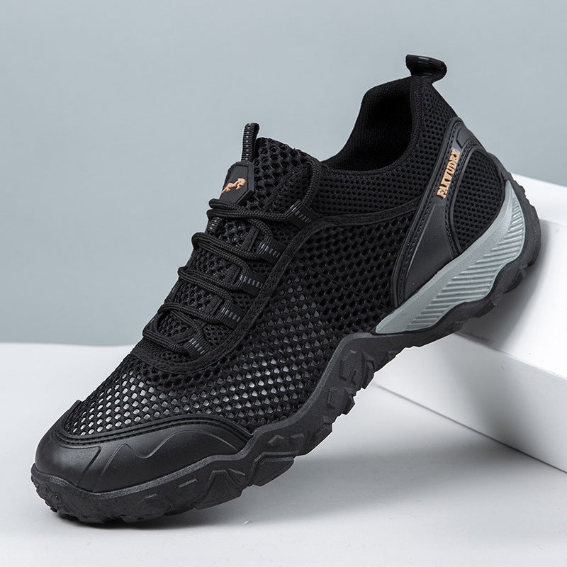 Damen Trekking Sneaker Atmungsaktiv Rutschfest