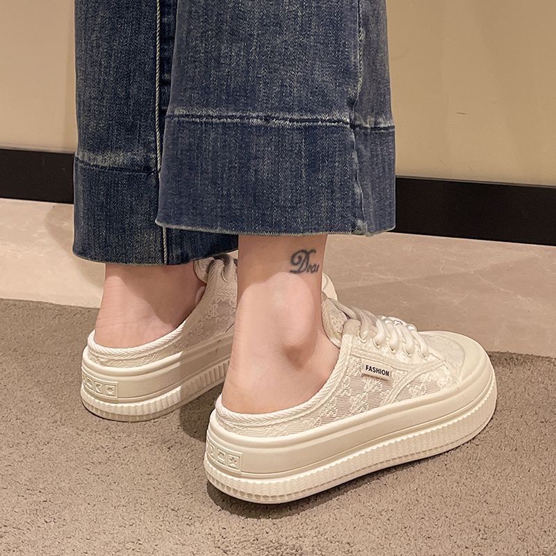 Damen Sneaker Weich Bequem Laufsohle