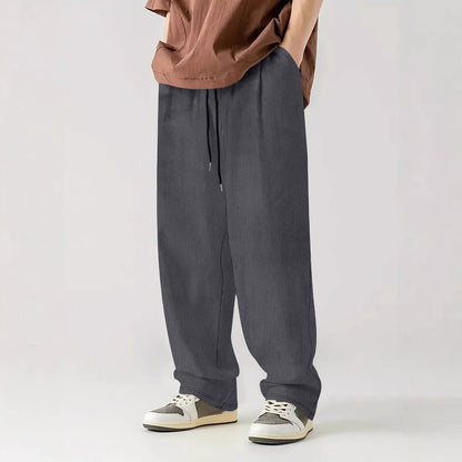 Herren Freizeithose Bequem Locker Schnitt Casual