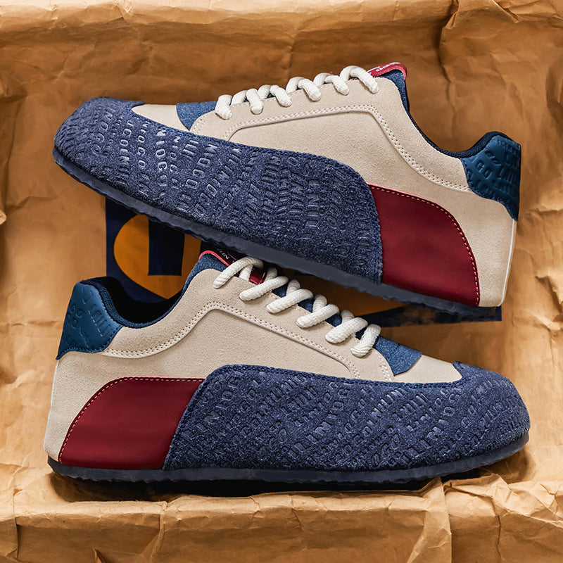 Damen Sneaker Sportlich Geprägt Modisch Weiße Sohle