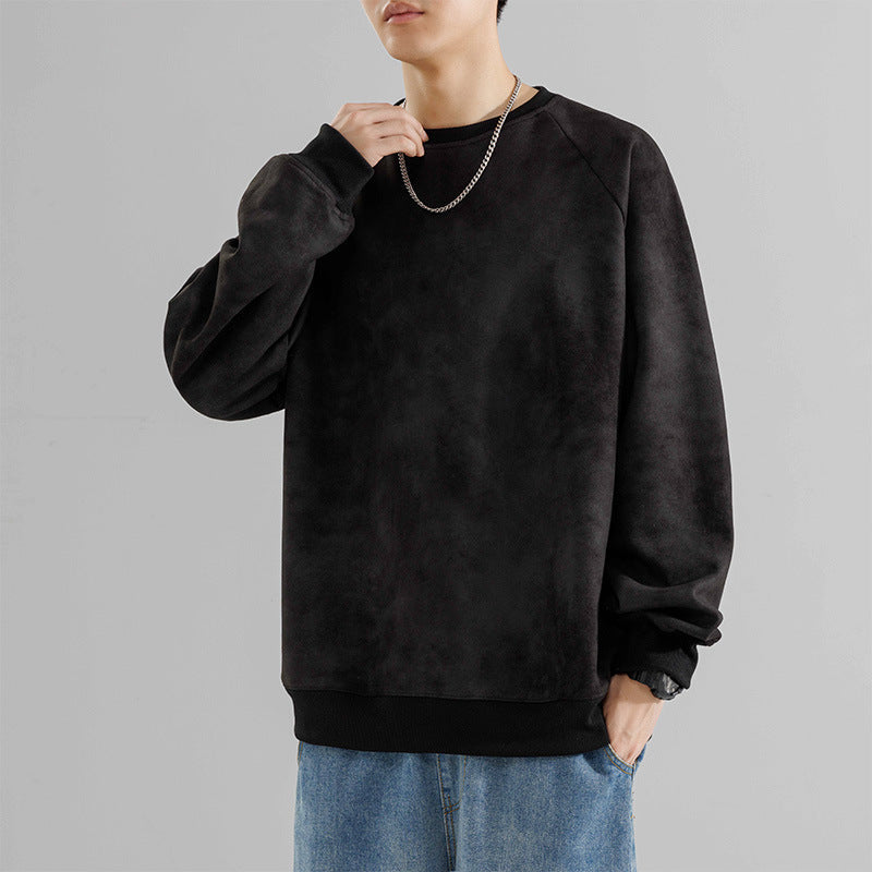 Herren Sweatshirt Lässig Raglan Ärmel Bequem - BerlinGlamour