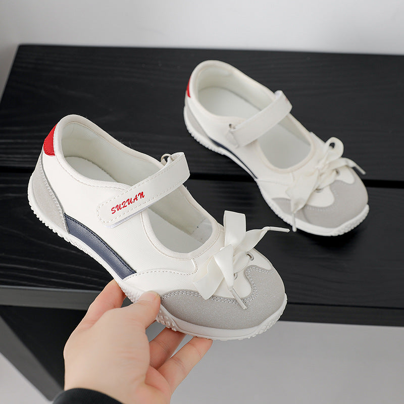Damen Sport Slipper Bequem Klettverschluss Modern