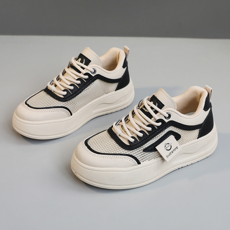 Damen Sneakers Sportlich Atmungsaktiv Mit Dämpfung