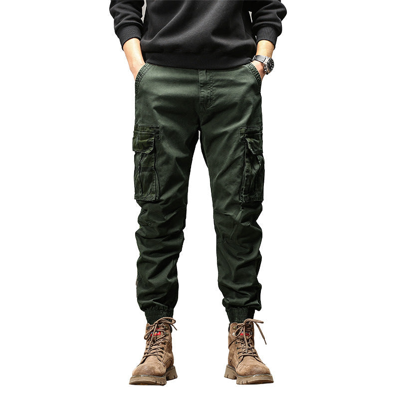 Herren Cargo-Hose Bequem Mit Seitentaschen Elastisch