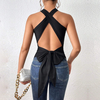 Damen Body Elegantes Hochgeschlossenes Design