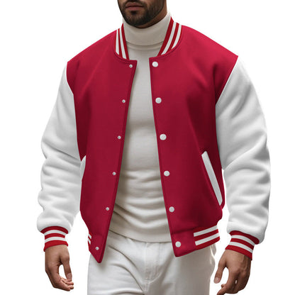 Herren Sportjacke Casual College Style