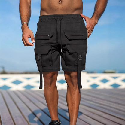 Herren Cargo Shorts Stil Utility Bequem Freizeit