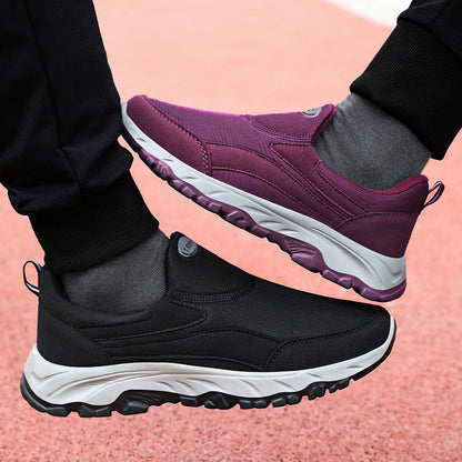 Damen Sneaker Bequem Leicht Slip-On Rutschfest