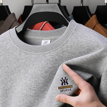 Herren Sweatshirt Rundhals Modern Freizeit Wear