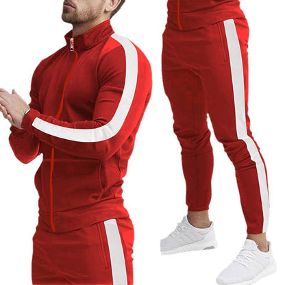 Herren Trainingsanzug atmungsaktiv Sportlich Funktionales Design - BerlinGlamour