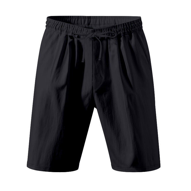 Herren Sportshorts Lässig Elastisch Mit Taschen