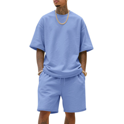 Herren Sportset atmungsaktiv Komfort Baumwollmix Casual