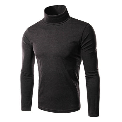 Herren Rollkragenpullover Elegant Stretch Bequem