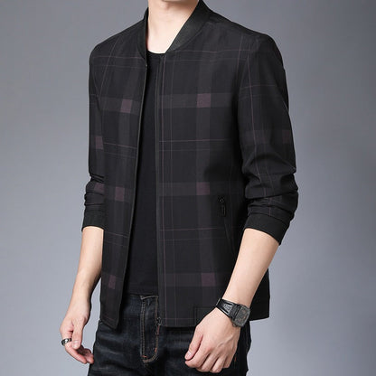 Herren Karojacke Modern Slim Fit Schnitt Berlin Style
