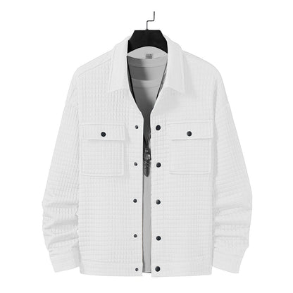 Herren Freizeitjacke Mit Taschen Modern Sportlich