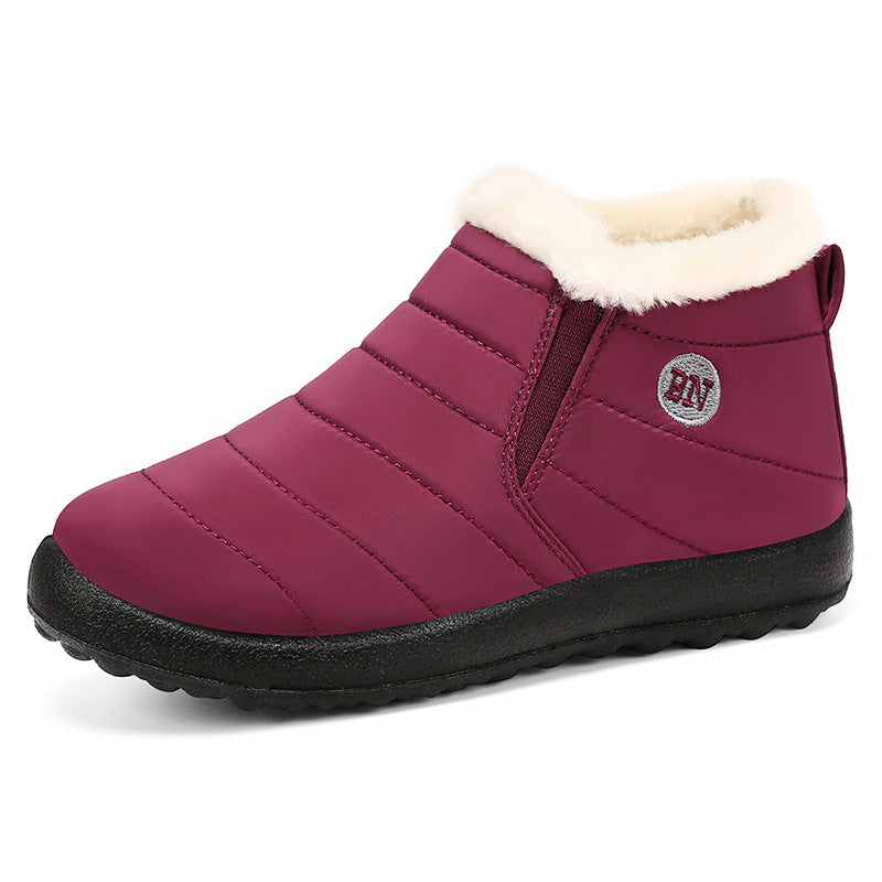 Damen Winterstiefel Warm Kuschelig Schnee Stiefel