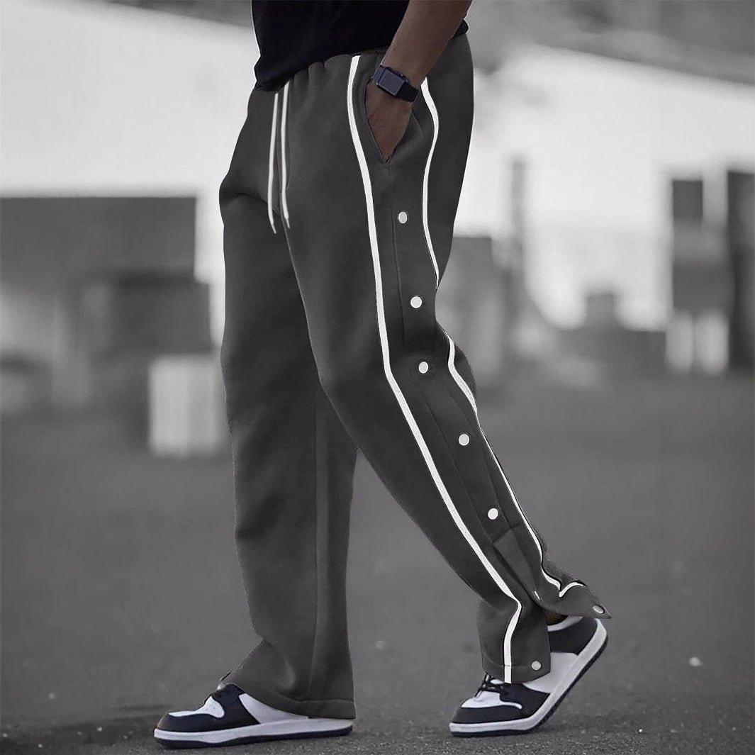 ein Beispiel für einen E-Commerce-Produktitel auf Deutsch: 

**Moderne Sportliche Laufschuhe mit seitlichen Druckknöpfen**

Dieser Titel verwendet Adjektive wie moderne,