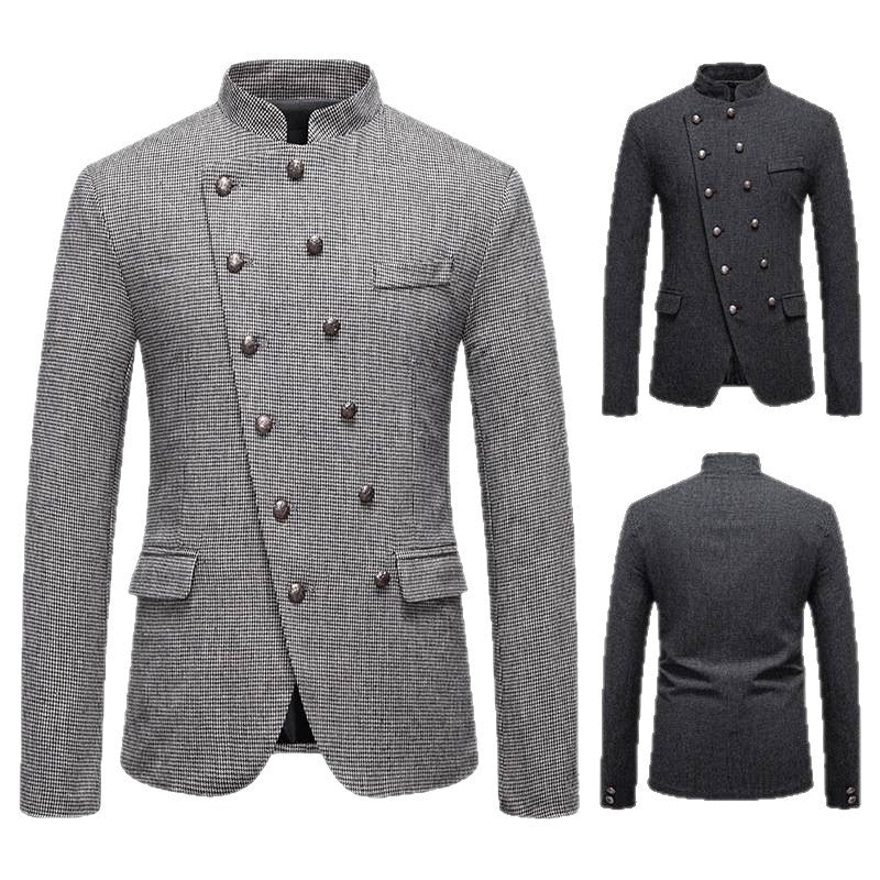 Herren Blazer Karomuster Modern Slim Fit