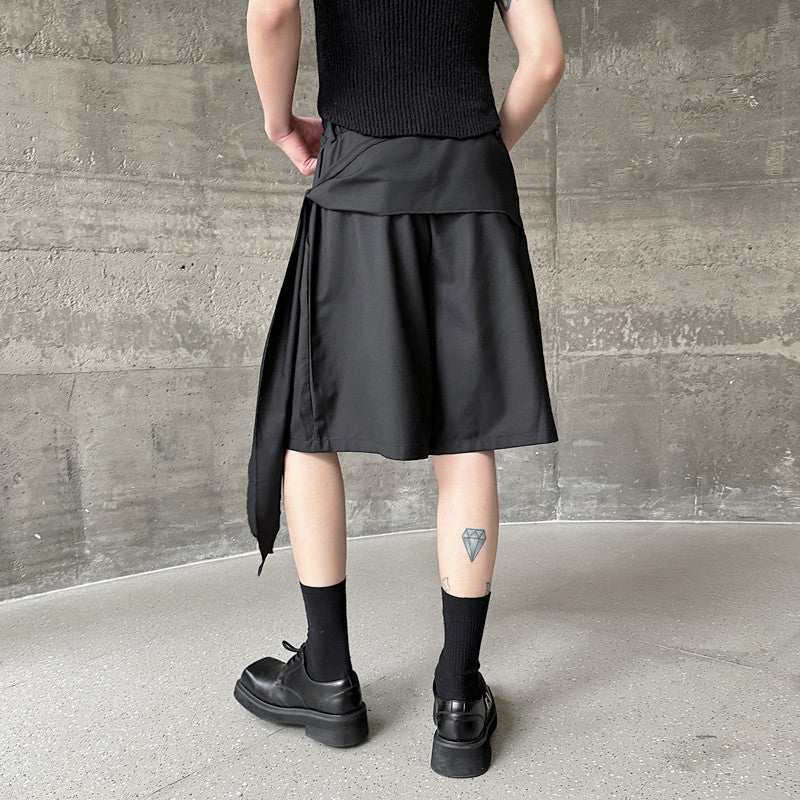Herren Shorts Modern Asymmetrisch Kurz_Style