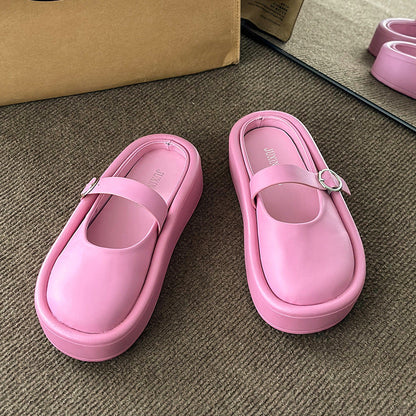 Damen Clogs Bequem mit Schnalle Modern Komfort