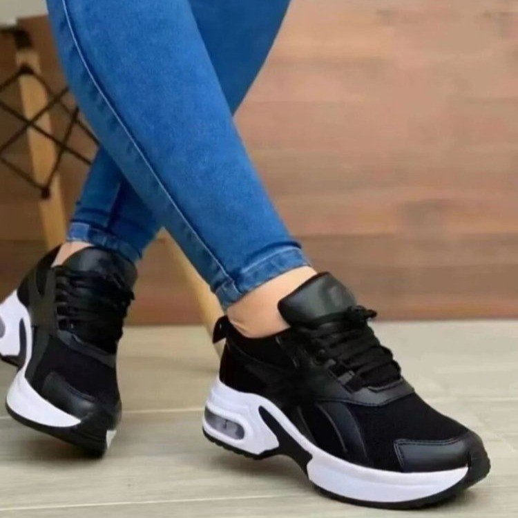 Damen Sneaker Sportlich Atmungsaktiv Mit Dämpfung