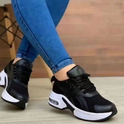 Damen Sneaker Sportlich Atmungsaktiv Mit Dämpfung