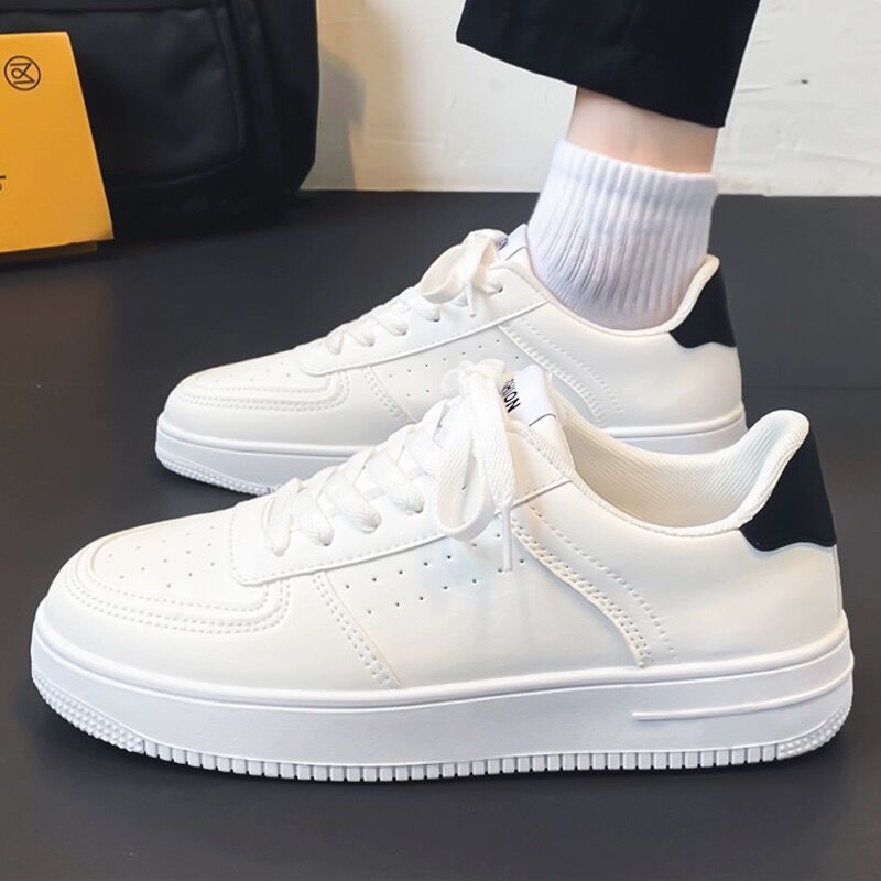 Damen Sneaker atmungsaktiv elegant Weiße Sportschuhe