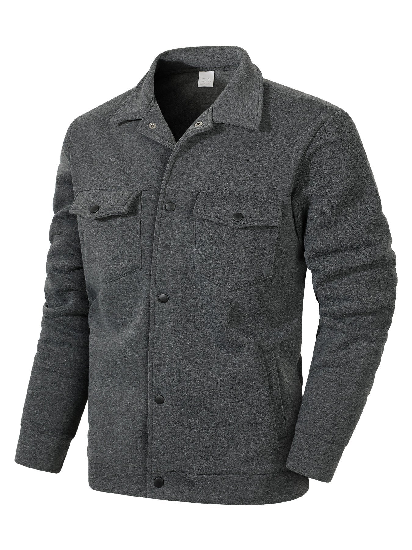 Herren Freizeitjacke Praktisch Mit Taschen Modern