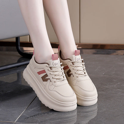 Damen Sneaker Chunky Bequem Rutschfest Komfortschuhe