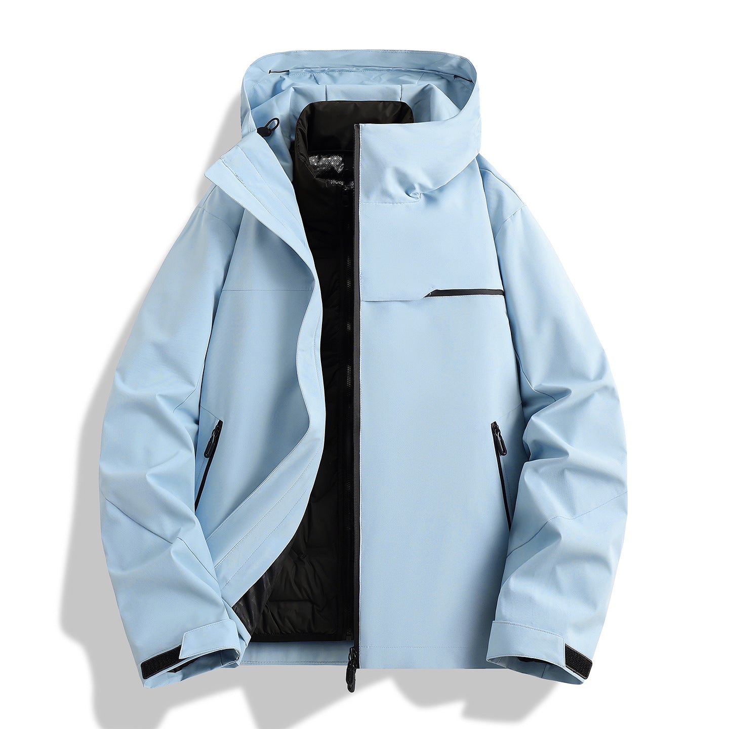 Herren Outdoor-Jacke wasserfest mit Kapuze Isolierung