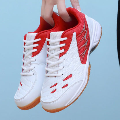 Damen Tennisschuhe Sportlich Rutschfest Dämpfung