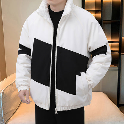 Herren Winterjacke Sportlich Warm Verstellbar Modern - BerlinGlamour