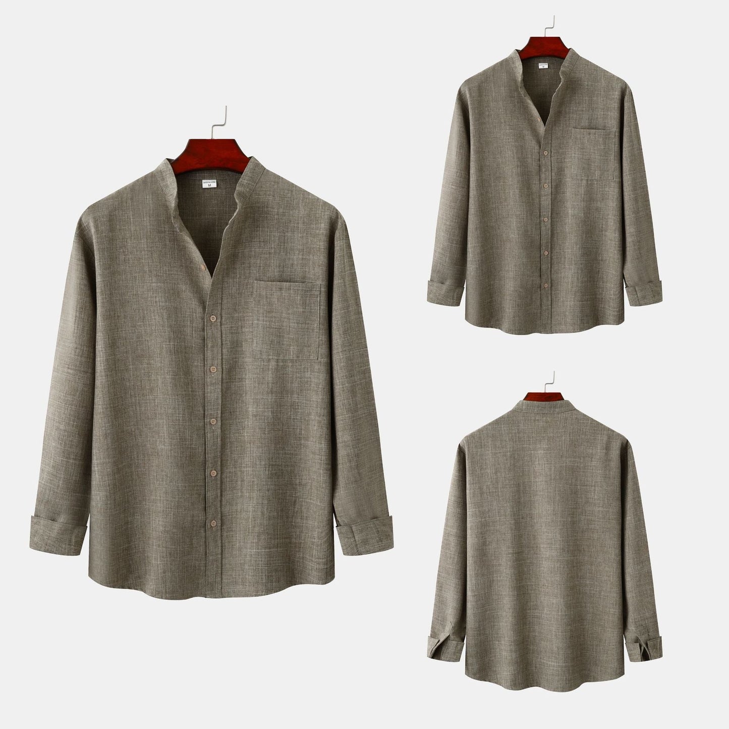 Herren Kurzarmhemd Strukturiertes Design Berlin Style - BerlinGlamour