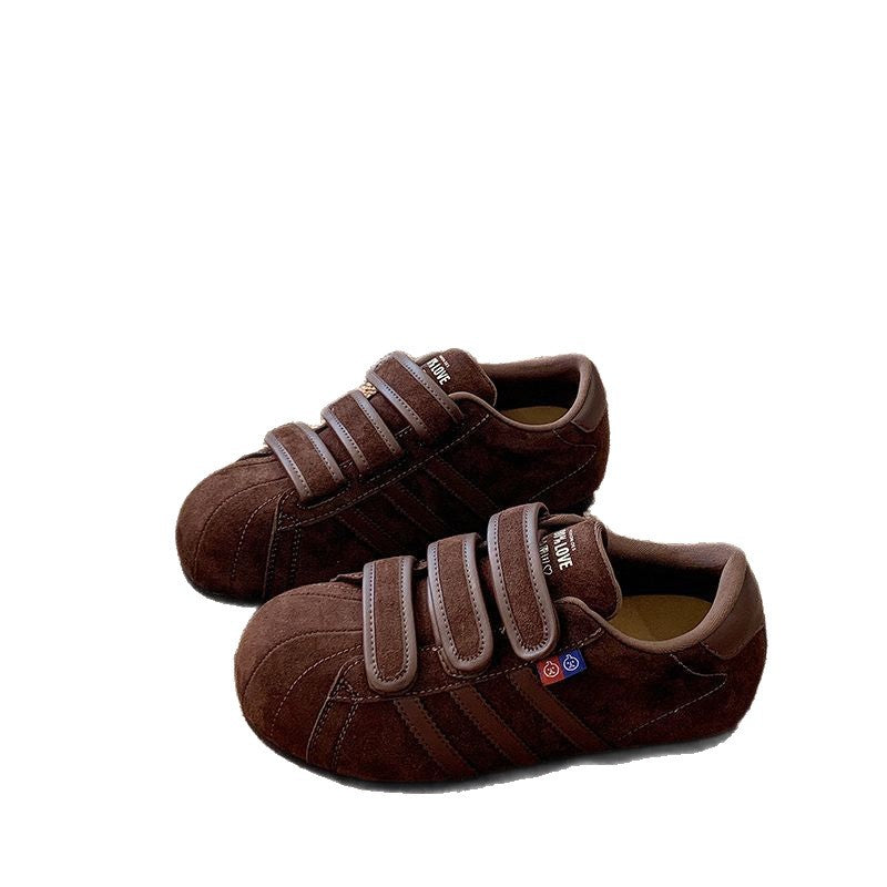 Damen Schuhe Klettverschluss Weich Bequem Komfort