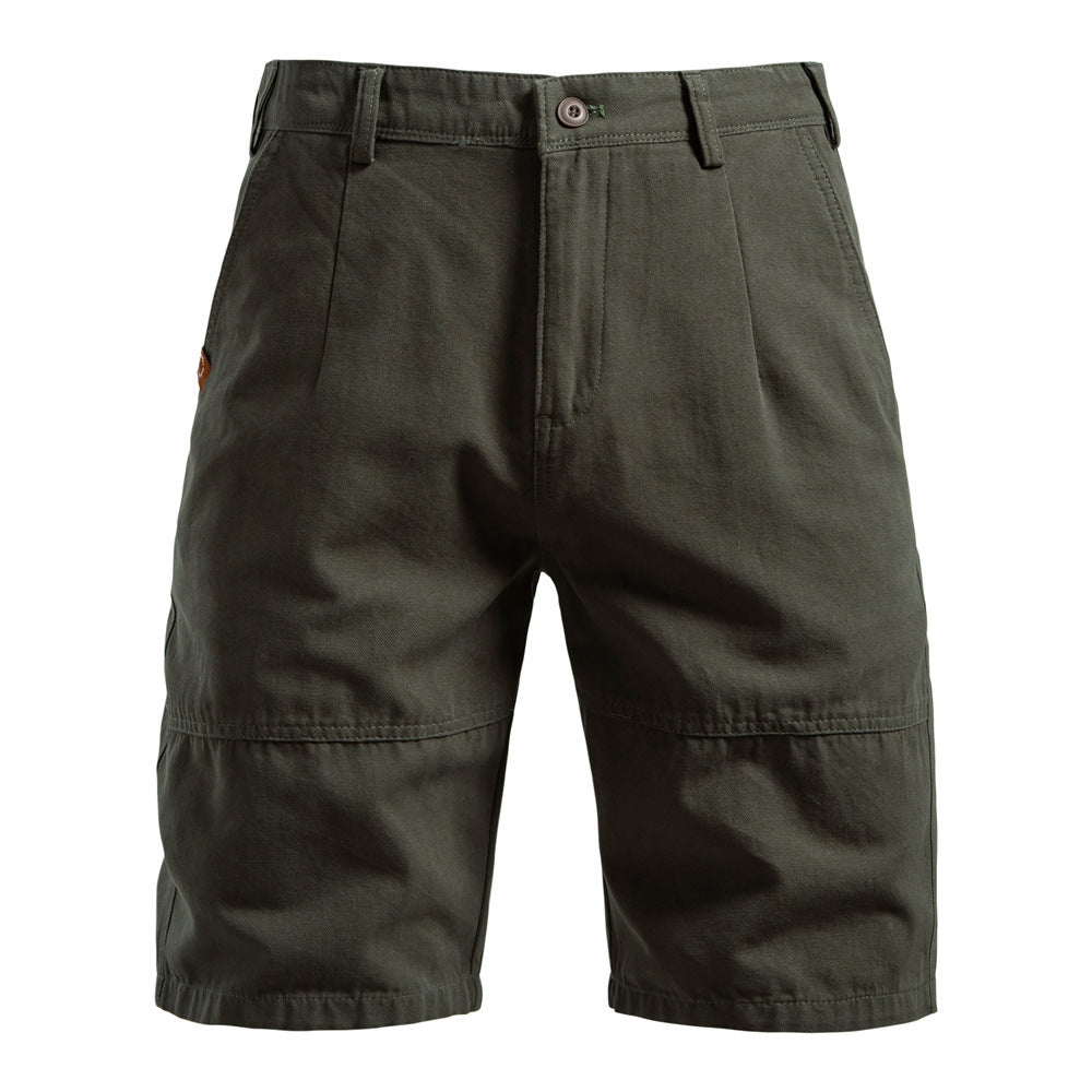 Herren Cargo-Shorts Bequem Taschenreich Freizeit-Shorts