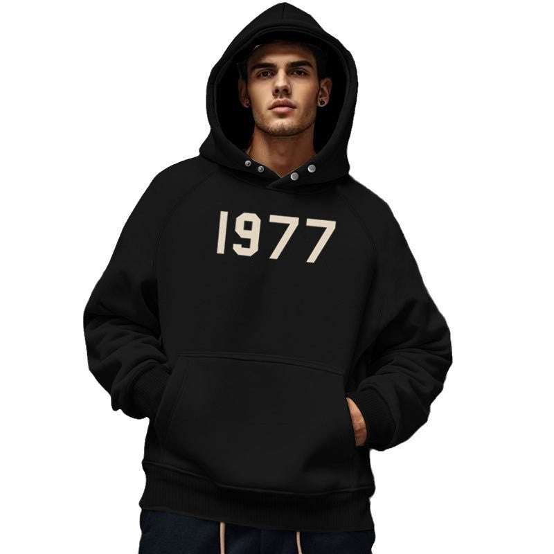 Herren Kapuzenpullover Gemütlich Mit Taschen Modern