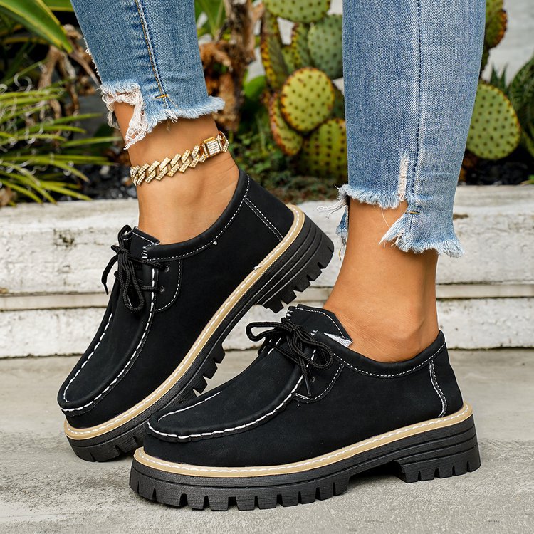 Damenschuhe Bequem Walkingschuhe Stabile Sohle Lässig
