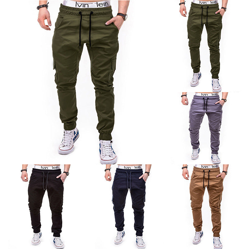Herren Cargo Jogginghose mit elastischem Bund und praktischen Seitentaschen Berlin Glamour