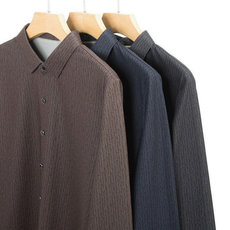 Herren Hemd mit feiner Struktur Moderne Businessstyle