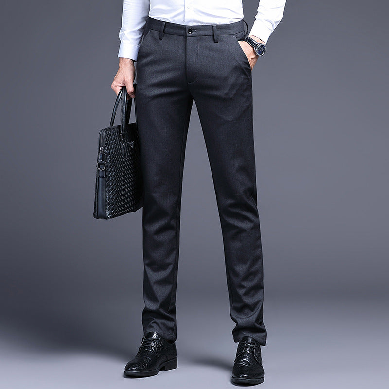 Herren Businesshose Elegant Komfortabel Slim Fit