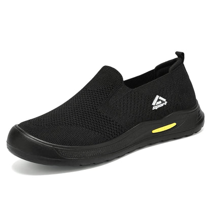Damen Sportschuhe Elastisch Bequem Slip-On Sneaker