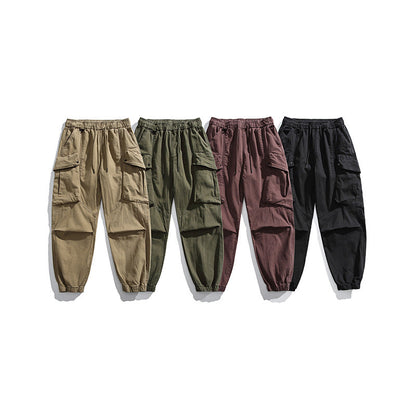 Herren Cargo-Hose elastisch mit vielen Taschen