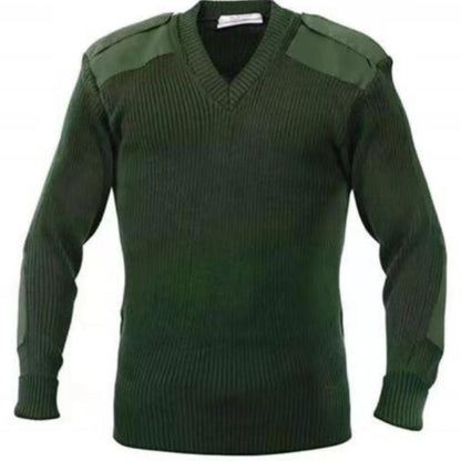 Herren Strickpullover Mit Schulterdetail Modern